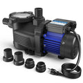 Bomba de Piscina de Velocidade Única de 3/4 HP PSP066-LV 2025