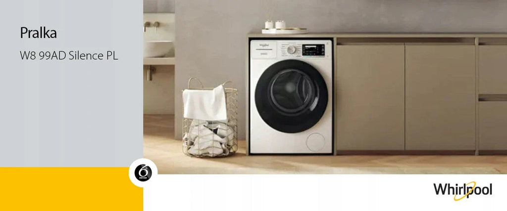 Lavadora de Roupas Whirlpool W8 99AD Silence PL 9kg 6º Sentido AutoDose 60cm