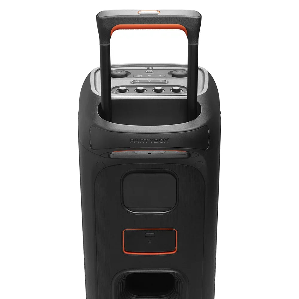 2026 JBL PartyBox Stage 320 Caixa de Som Bluetooth Portátil para Festas – Preto