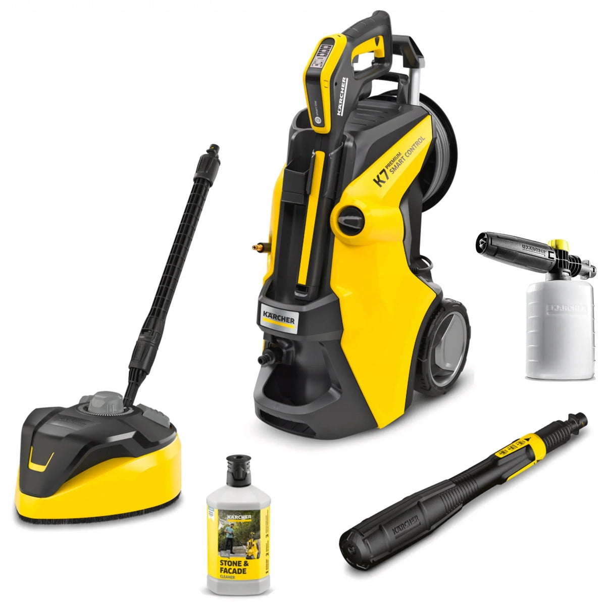 Lavadora de alta pressão Karcher K 7 Premium 1.317-363.0 + Lança de espuma FJ6