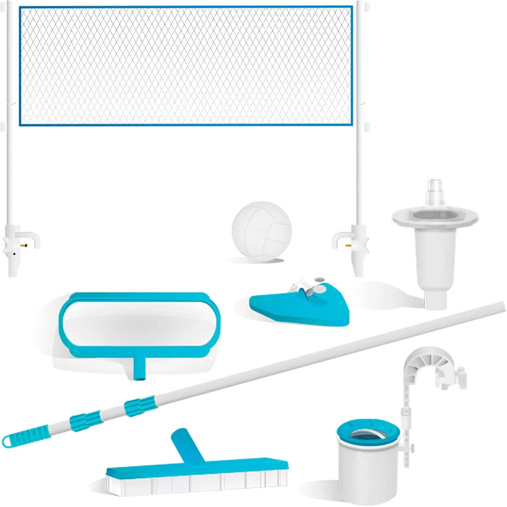 INTEX 55222 - Piscina Desmontável 732x366x132 cm Pack Deluxe + depurador com clorador