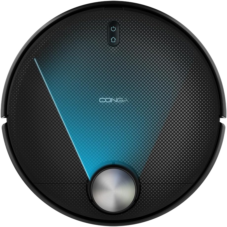 Robô Aspirador Cecotec Conga 11090 Spin Revolution Home&Wash + Estação de Esvaziamento Automático