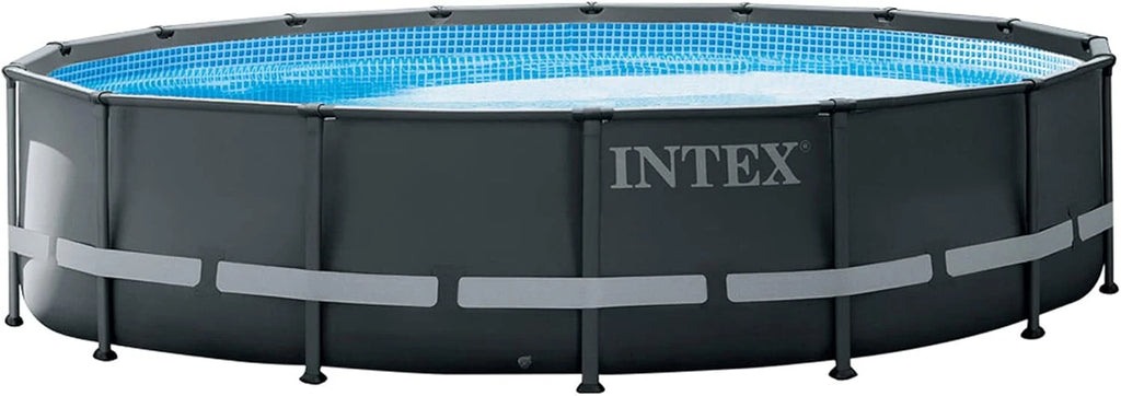 Intex Piscina redonda de estrutura ultra XTR Frame 488x122 cm com filtro (55216)