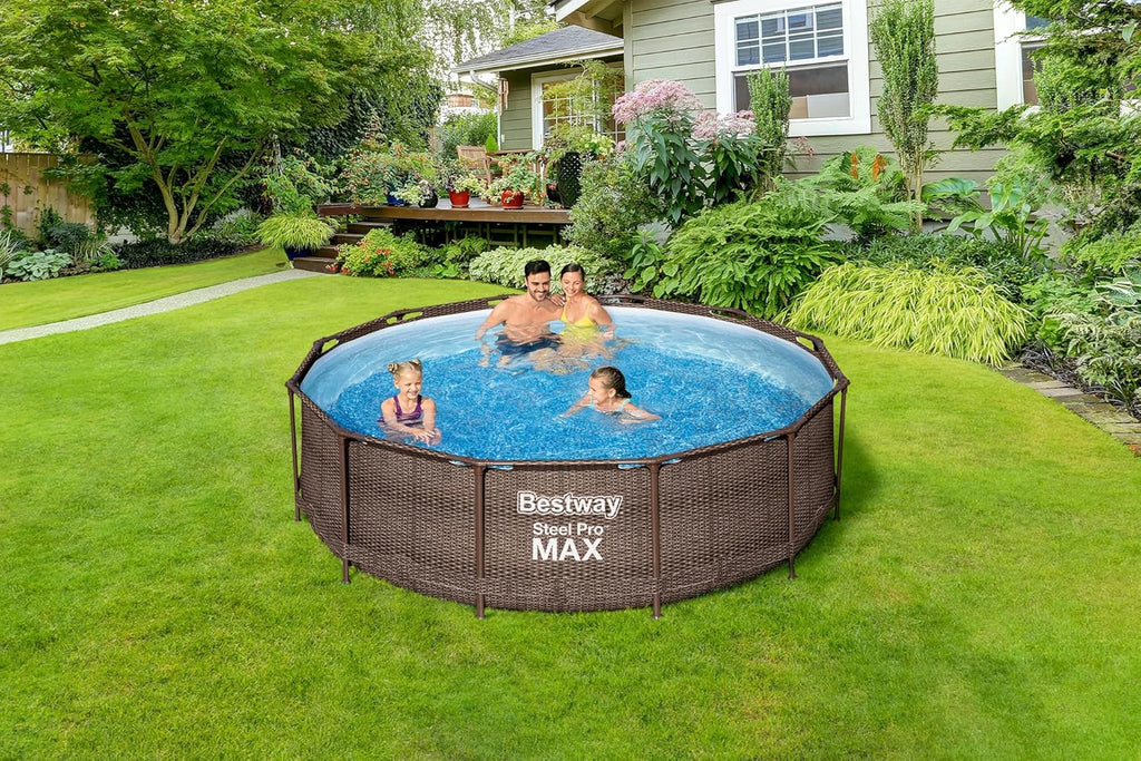Bestway Piscina Desmontável Steel Pro Max Deluxe 366x100 Cm 56709