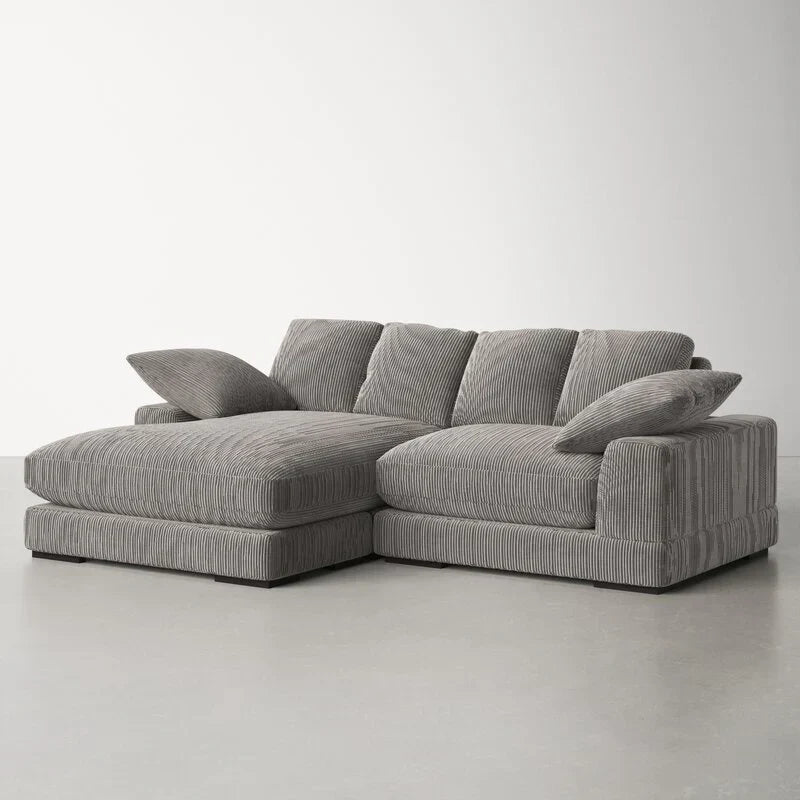 Sofá e Chaise Reversíveis de 106″ de Largura