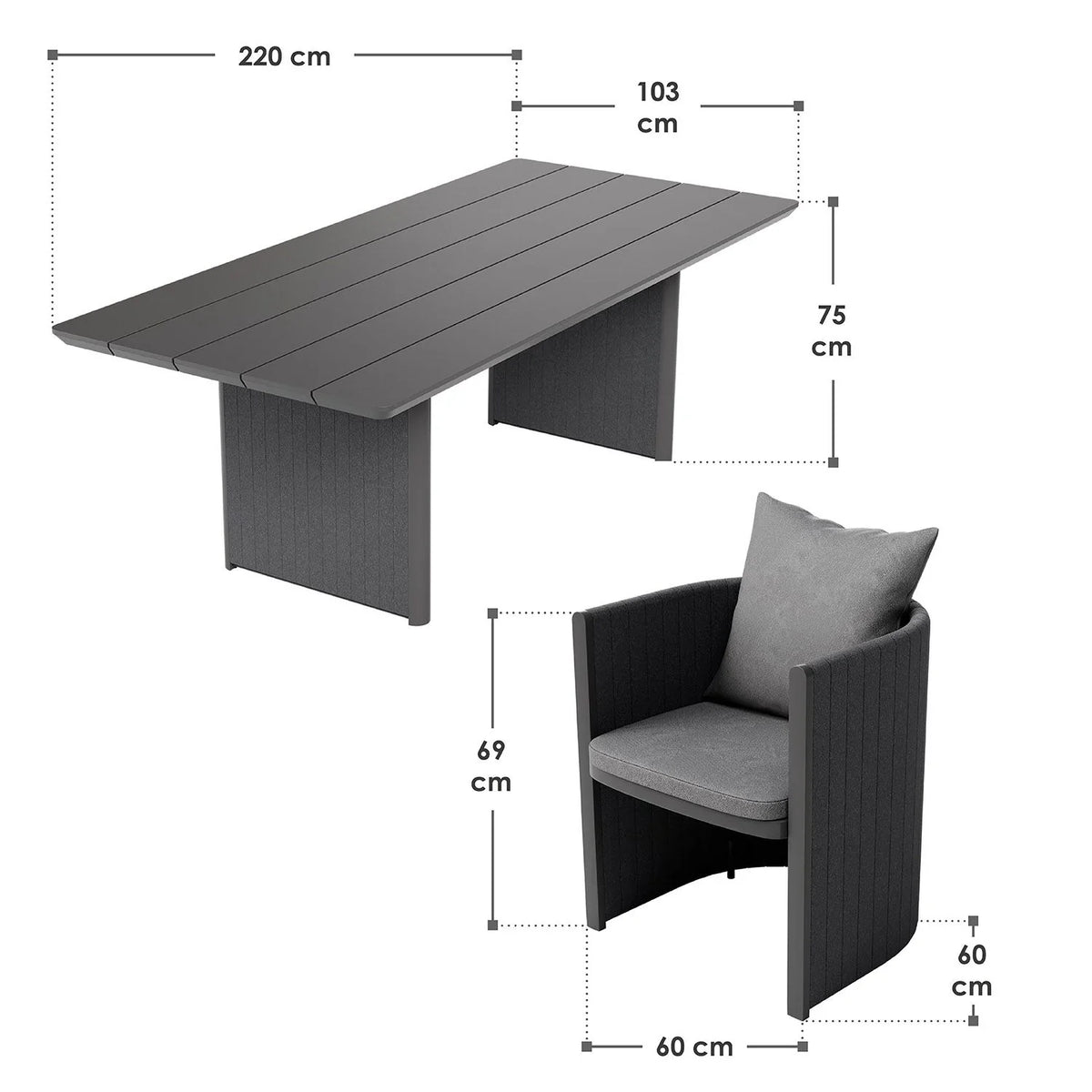 Conjunto de Jardim Costa Luna 2026