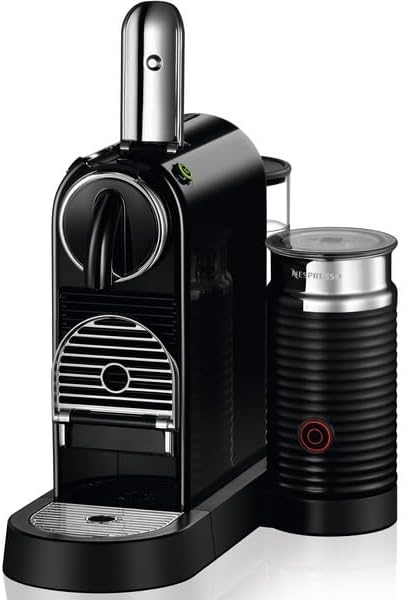 Cafeteira DeLonghi Nespresso Citiz EN267.BAE com cápsulas, sistema de extração especial, 1710 W, 1 L, Plástico, Preto