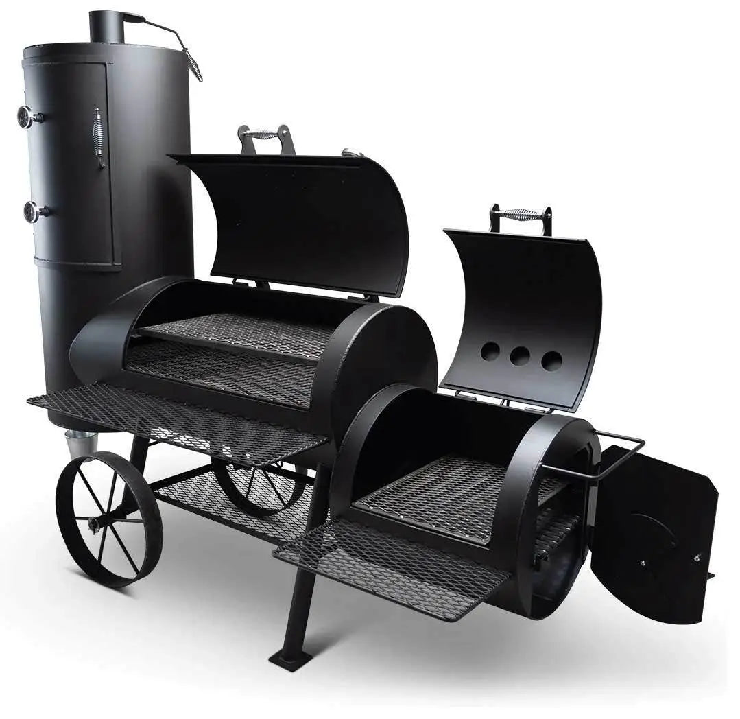 2026 Yoder Smokers 24" Durango Offset Smoker | Multiuso para churrasco ao ar livre