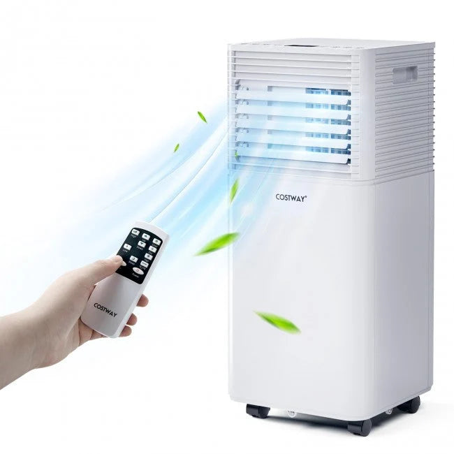 Ar-Condicionado Portátil 3 em 1 de 8000 BTU com Desumidificador e Modo Ventilador