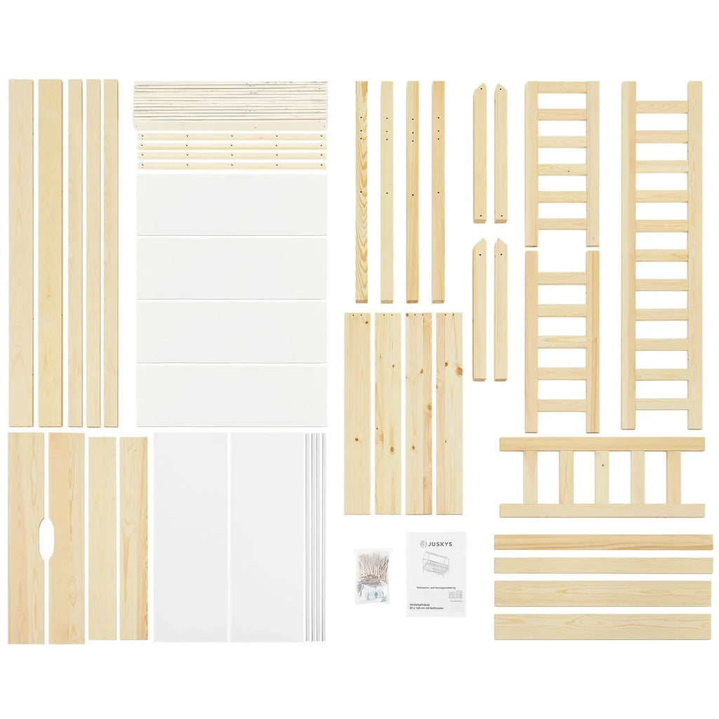 2026 Cama infantil Marli 90 x 200 cm com gavetas de armazenamento