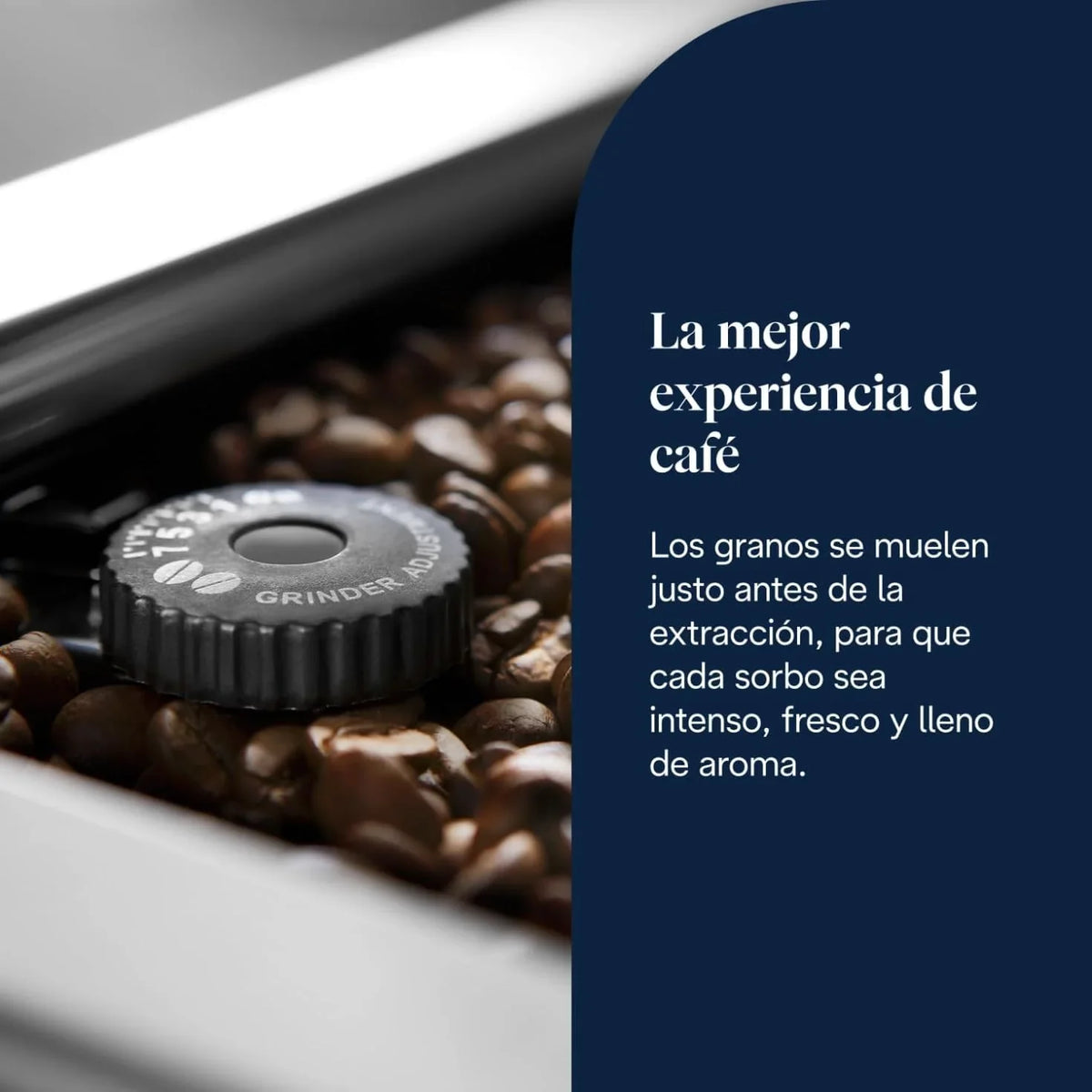 Cafeteira De'Longhi Perfetto Primadonna Soul ECAM612.55.SB Superautomática para Café e Cappuccino com Sistema de Leite LatteCrema, Tecnologia Bean to Cup, 18 Bebidas, Controle por Aplicativo