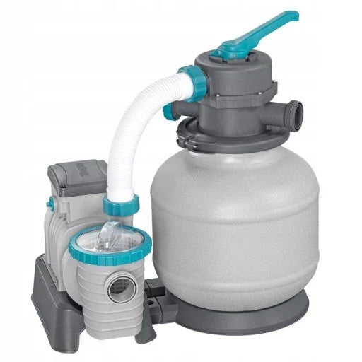 Bomba de Areia para Piscina Filtro para Piscina 11355 L/h Conexões Mangueiras Bestway