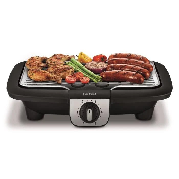 Churrasqueira Elétrica 2 Em 1 Easygrill + Mesa Plancha Tefal Yy3818fb