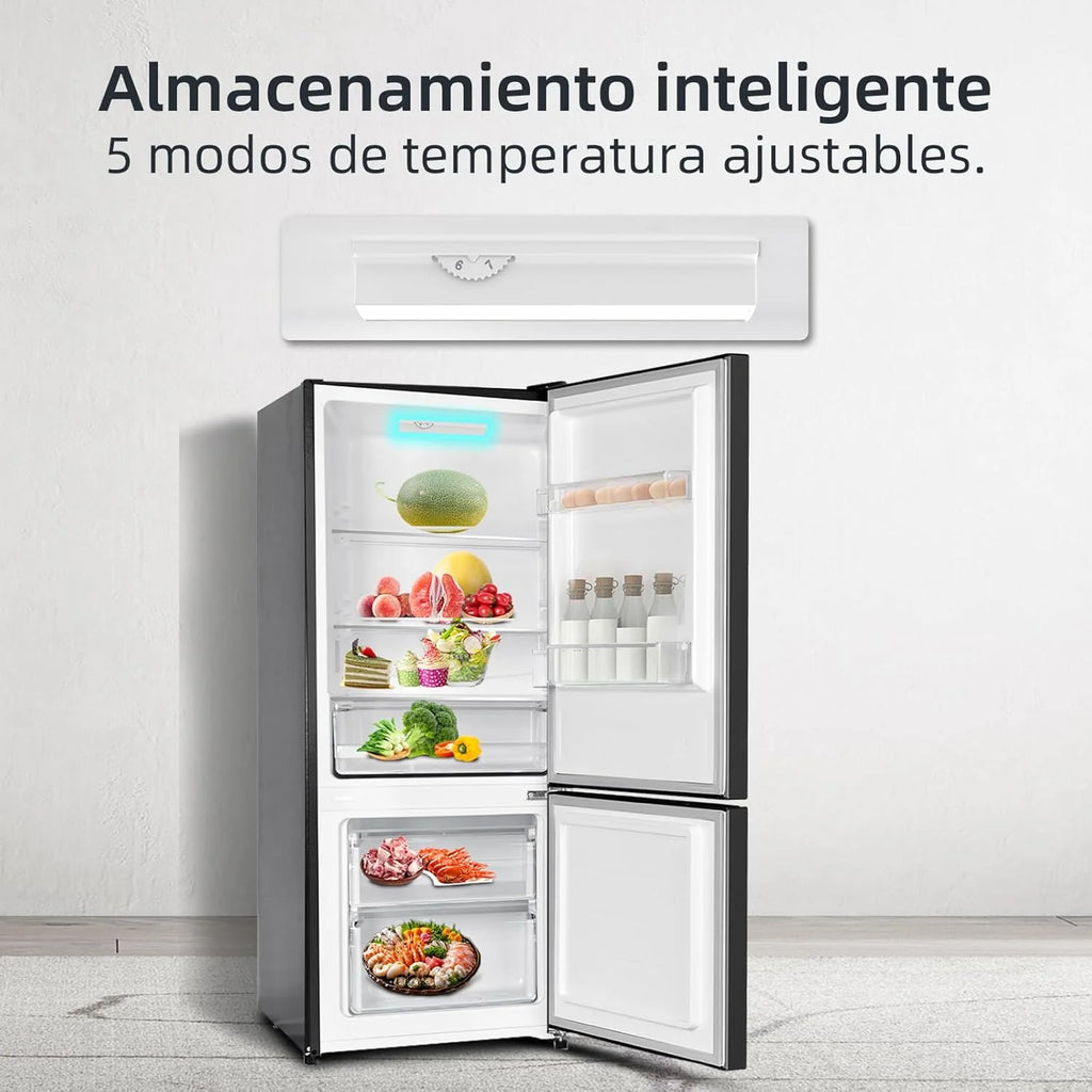 Geladeira CHiQ FBM205L42 205 L, Low Frost, Classe Energética E, Silenciosa com 39 dB, Portas Reversíveis