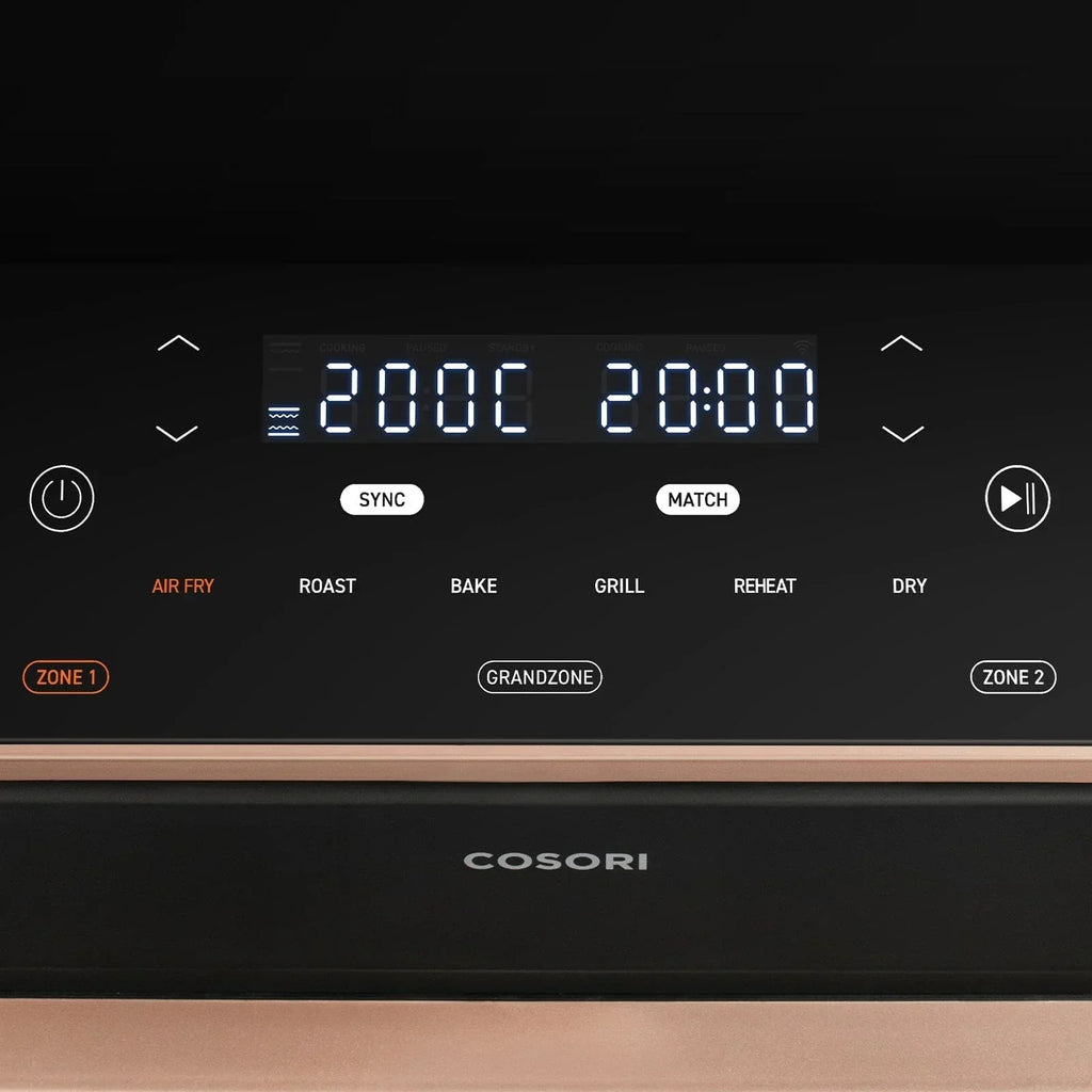 Cosori Dualblaze Smart TwinFry Fritadeira de Ar 10 L (5L + 5L)