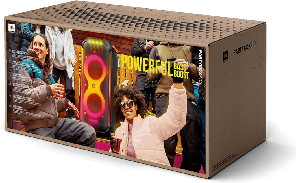 Jbl Partybox 110 JBLPARTYBOX110EU Alto-falante Bluetooth, preto, 24 x 69 x 2,5 cm