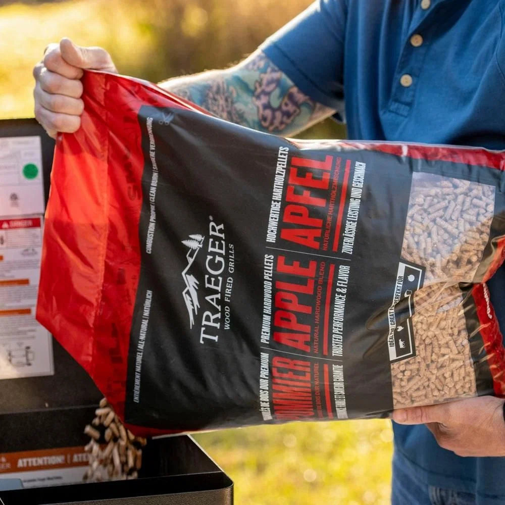 Traeger Maçã Pellets de Madeira para Churrasco