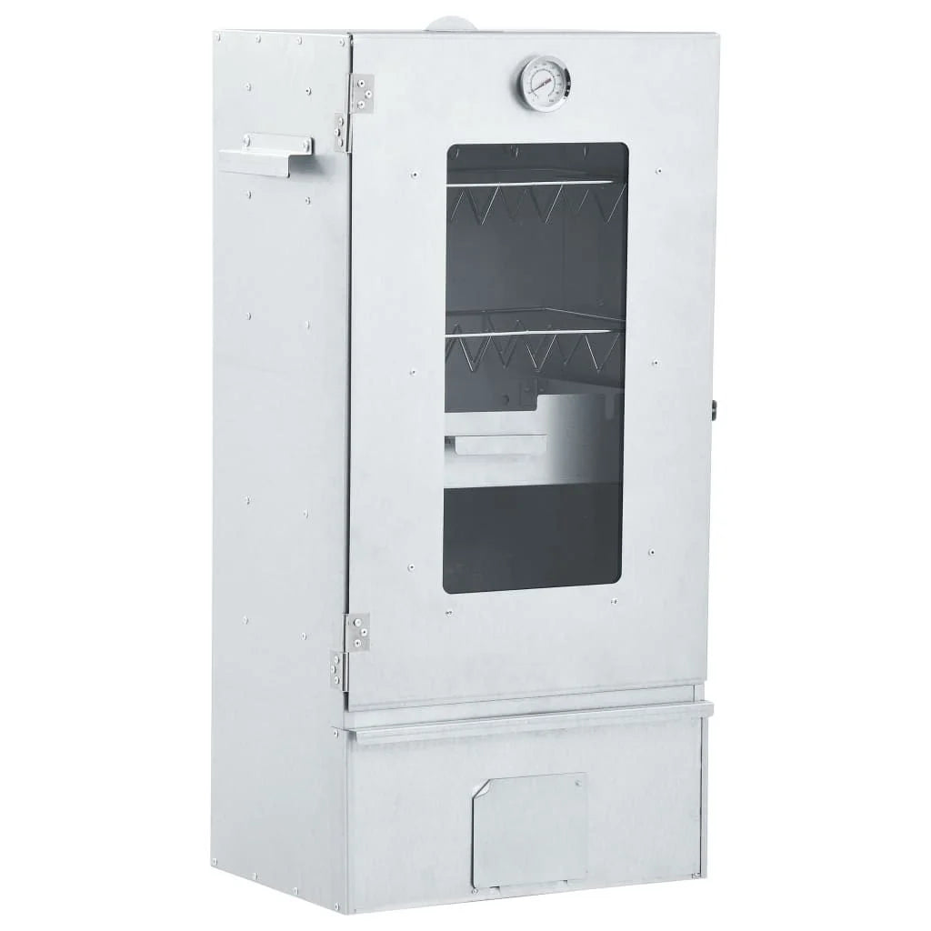 Forno Defumador Churrasqueira 1 Kg De Lascas De Madeira 44,5x29x83 Cm Vidaxl