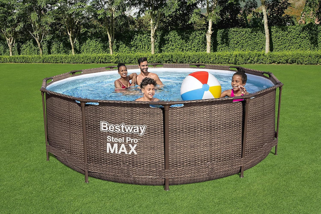 Bestway Piscina Desmontável Steel Pro Max Deluxe 366x100 Cm 56709