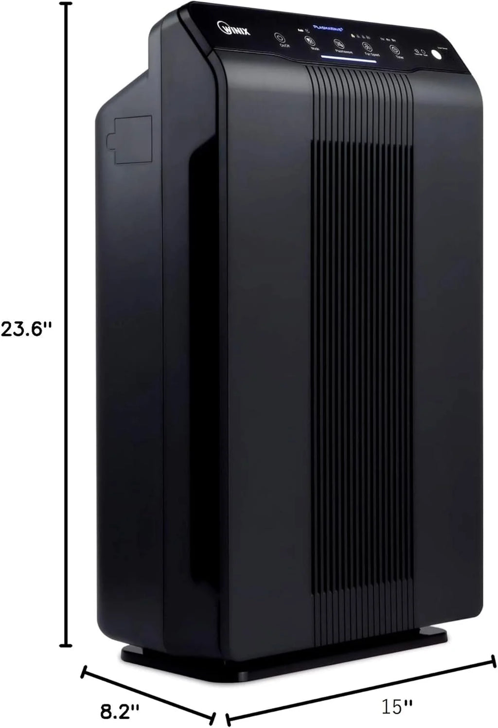 WINIX CADR 5500-2 purificador de ar para alérgicos, 390 m³/h, 99 ㎡, purificador de ar interno para fumantes contra alergias, poeira, pólen, pelos de animais de estimação, indicador de qualidade