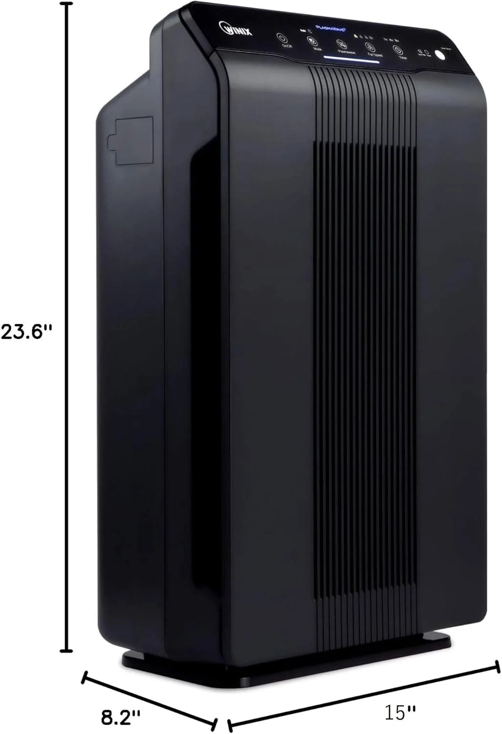 WINIX CADR 5500-2 purificador de ar para alérgicos, 390 m³/h, 99 ㎡, purificador de ar interno para fumantes contra alergias, poeira, pólen, pelos de animais de estimação, indicador de qualidade
