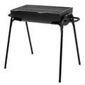 Churrasqueira Portátil de Aço 91x33x71 cm - Aktive. Preto