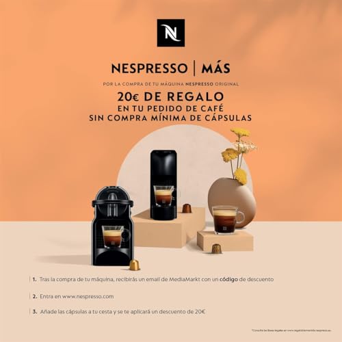 2025 Cafeteira de Cápsulas Krups Nespresso Pixie Redesign | Espresso e Lungo | Estilo industrial | Baixo consumo de energia | Desligamento automático | Bandeja ajustável | Cápsulas recicláveis | Modelo XN306T