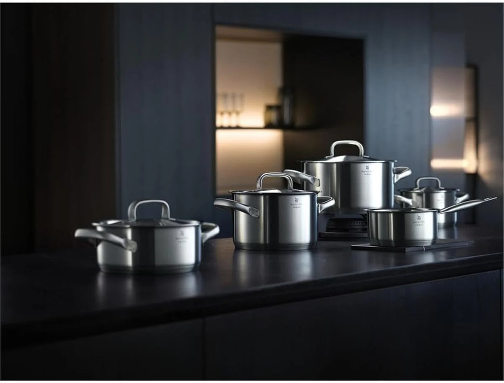 Wmf Gourmet Plus Conjunto de Panelas, Metal, Prateado, 5 peças