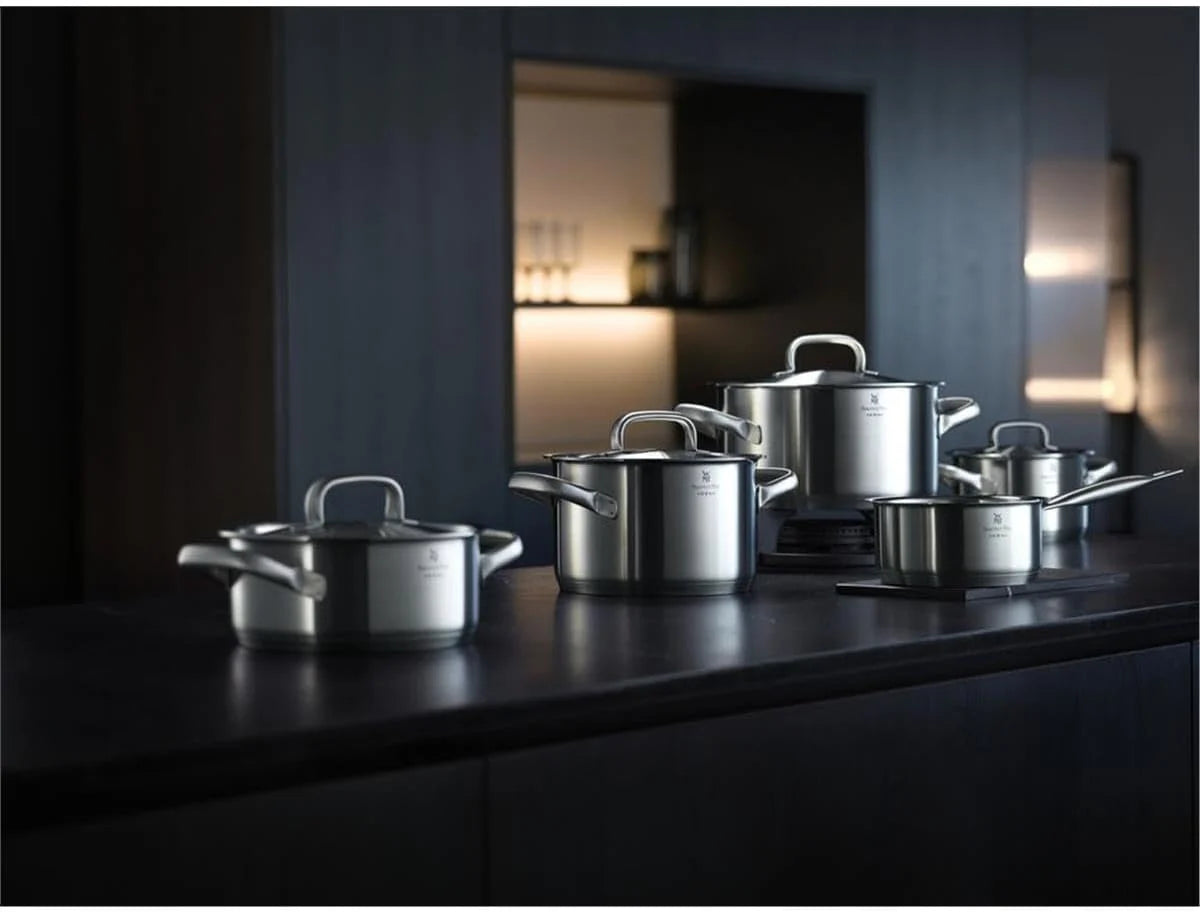 Wmf Gourmet Plus Conjunto de Panelas, Metal, Prateado, 5 peças