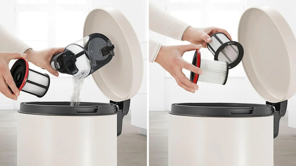 Bosch BBS611AM Unlimited Serie | 6 - Aspirador 2em1 vertical e portátil, sem saco e sem fio, bateria de 18V, cor branco