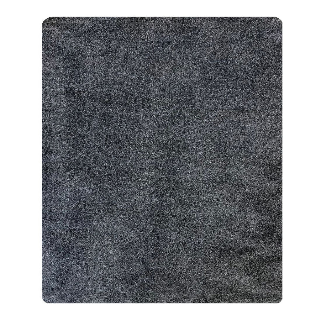 Acomoda Textil – Tapete Retardador de Chamas para Churrasqueira Preto com Revestimento Antiderrapante 100x120 Cm. Tapete Ajustável de Fácil Limpeza para Proteger o Chão Interno e Externo.