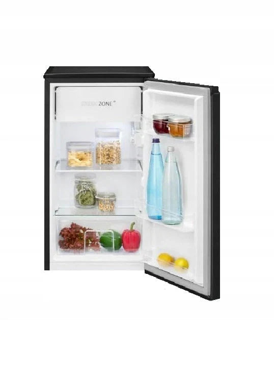 Bomann Refrigerador de Porta Única Preto 91L KS 7254