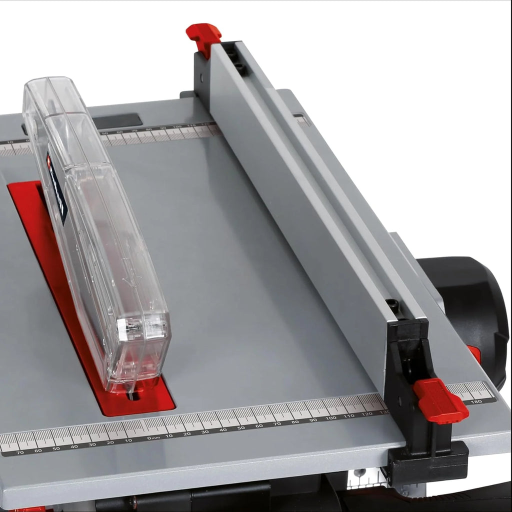 Serra Esquadria e de Mesa Einhell TE-MS 216 T (1500W, lâmina de serra Ø216mm, largura de corte 120mm, profundidade 55mm, inclui laser de linha de corte, função de serra circular de mesa)