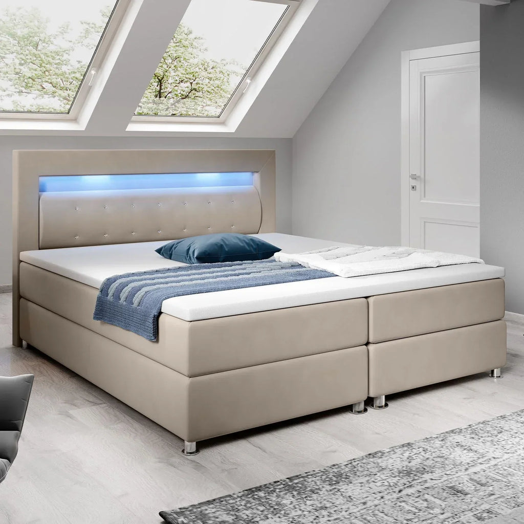 Cama Baú Vancouver 2025 – Tecido