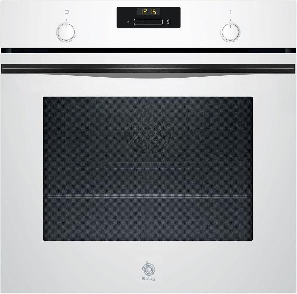 Balay - Forno multifunções, 60 cm, Controlo Comfort, Aqualisis, Calhas de 1 nível, vidro Branco, 3HB5131B3