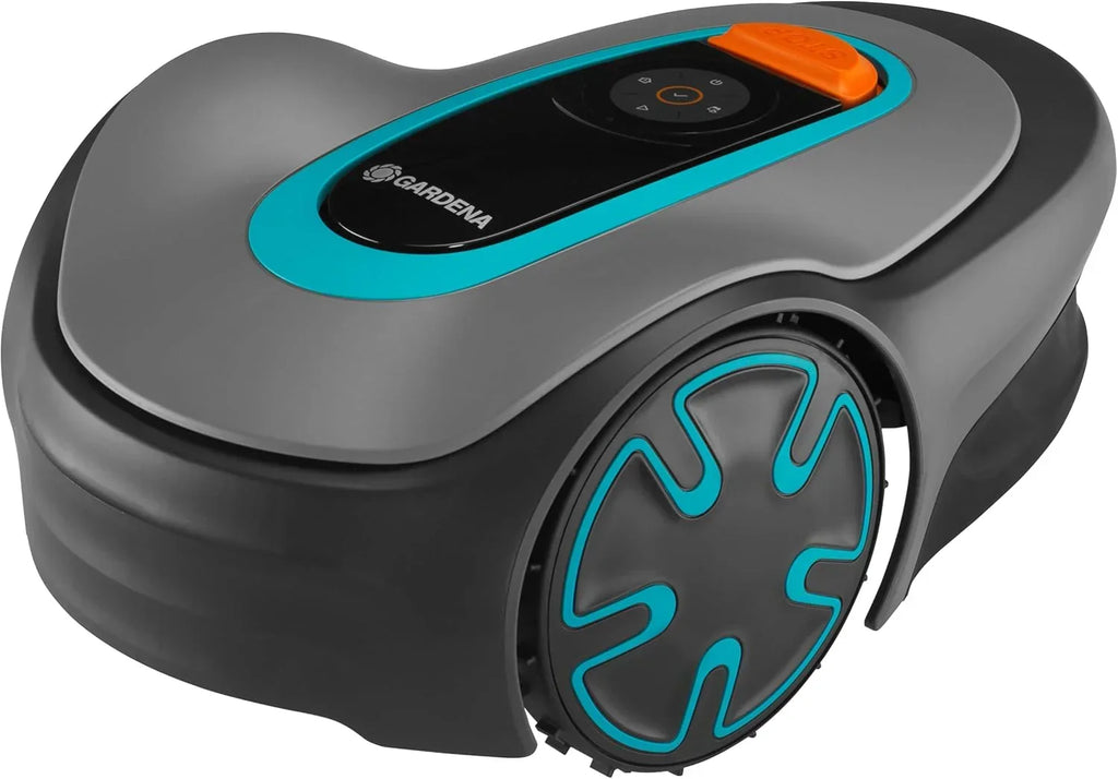 Cortador de Grama Robótico Gardena SILENO minimo 250 m²: Cortador de grama inteligente com conectividade ideal, programável com aplicativo Gardena Bluetooth®, versão IT/ES (15201-34)