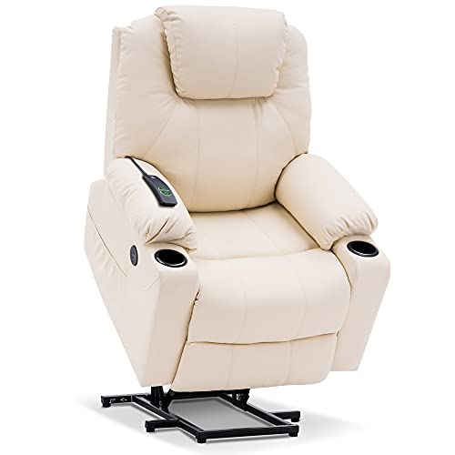 Mcombo Poltrona Reclinável Elétrica com Massagem e Carregamento USB