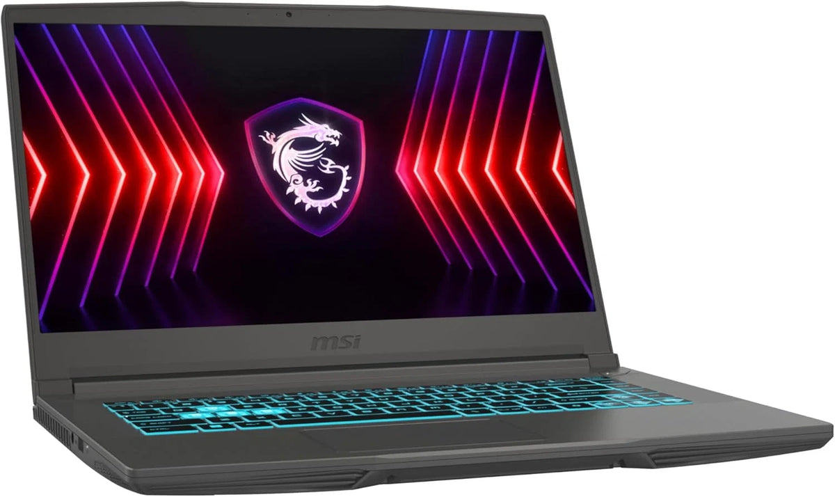 MSI Thin 15 B12UC-1842XES - Notebook 15.6" Full HD (Intel Core i5-12450H, 16GB RAM, 512GB SSD, NVIDIA RTX 3050, Sem Sistema Operacional) Cor Cinza - Teclado QWERTY espanhol