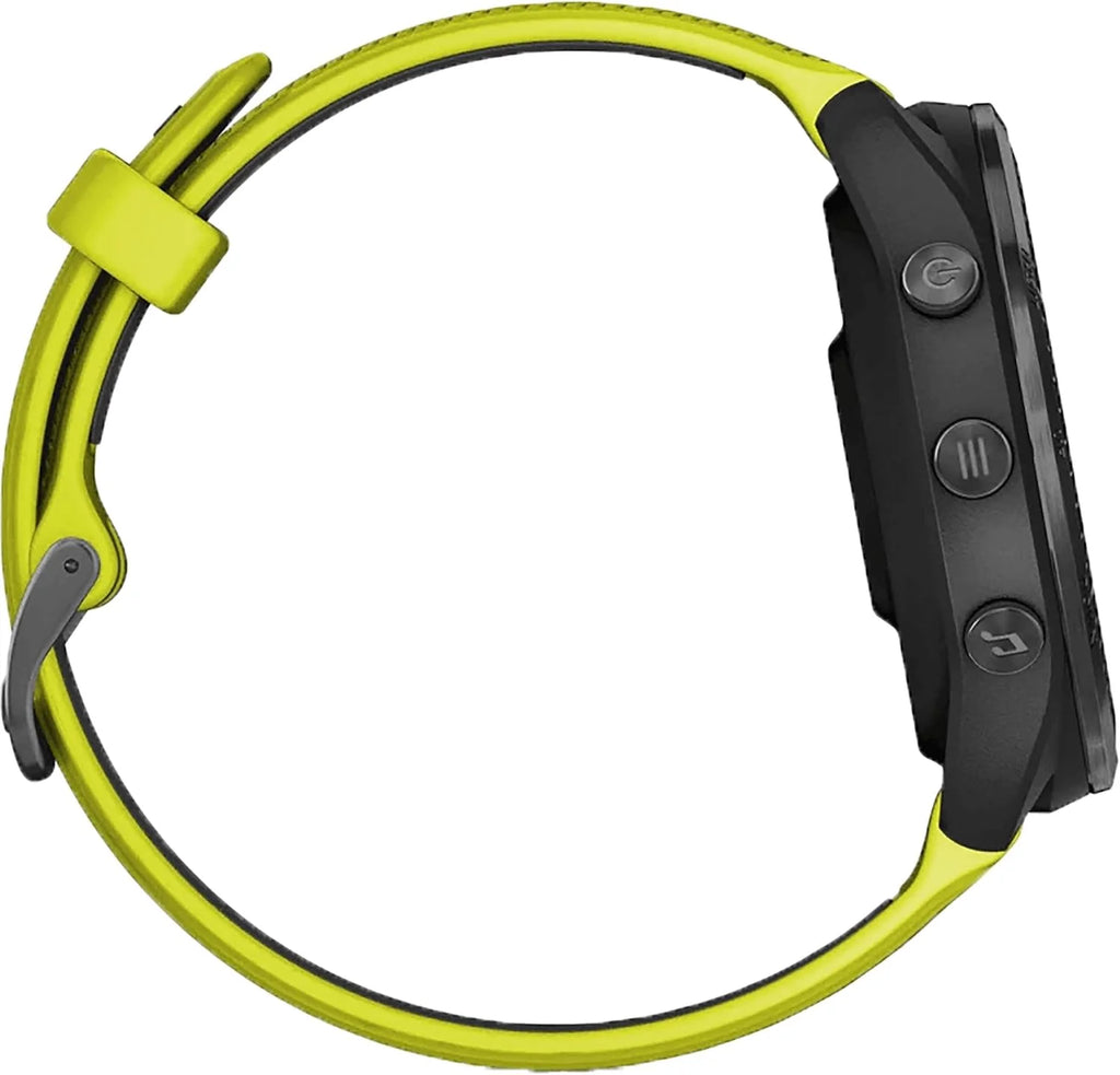 Relógio inteligente Garmin Forerunner 965 para corredores | 23 dias de duração da bateria no modo smartwatch com tela colorida e AMOLED touchscreen | Mapas integrados e métricas de treino