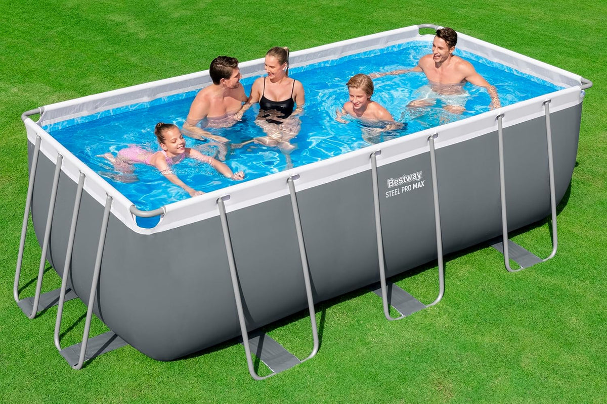 Piscina Retangular Bestway 4,12 m x 2,01 m x 1,22 m