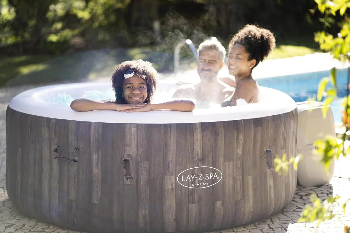 Bestway - SPA Inflável Lay-Z-SPA Bahamas para 2-4 Pessoas Redondo 180 x 66 cm