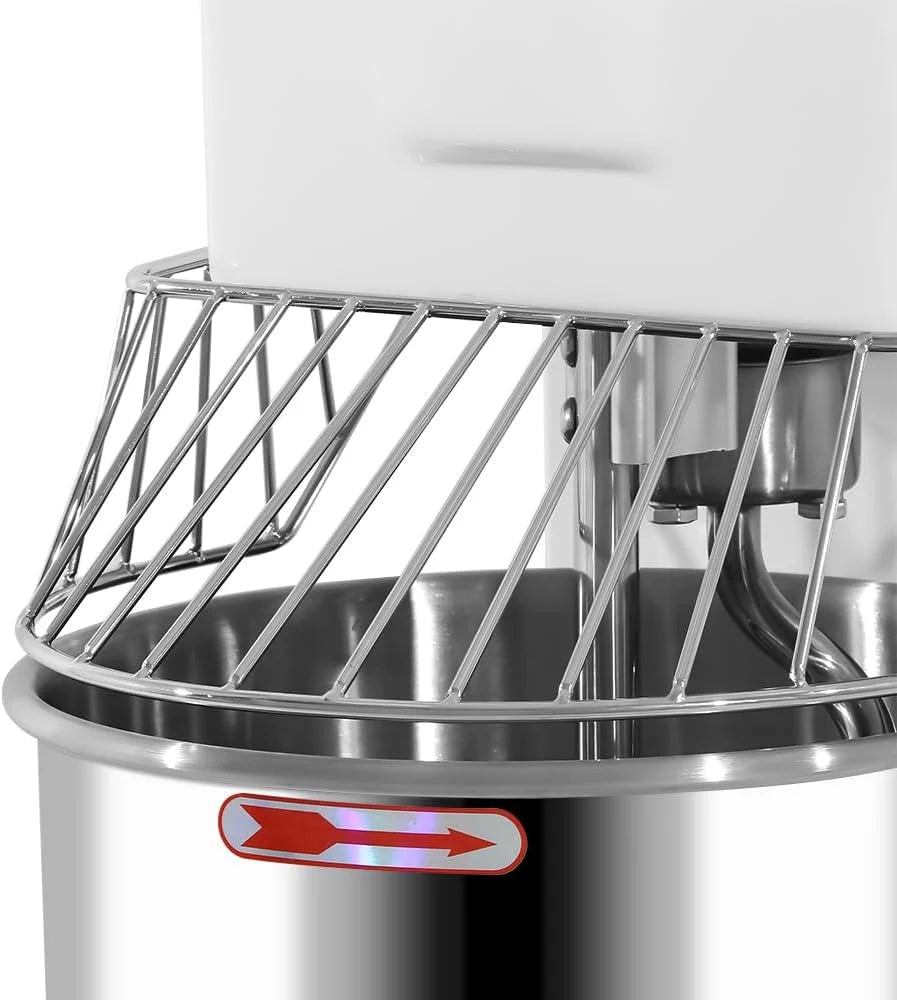 MBH - Amassadeira industrial de 20 litros para padaria, confeitaria e hotelaria. Amassadeira espiral profissional para fazer massa de pão e pizza.