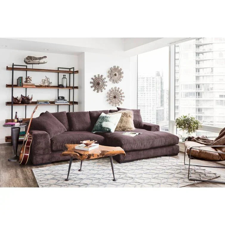 Sofá-Chaise Reversível de 106″ de Largura