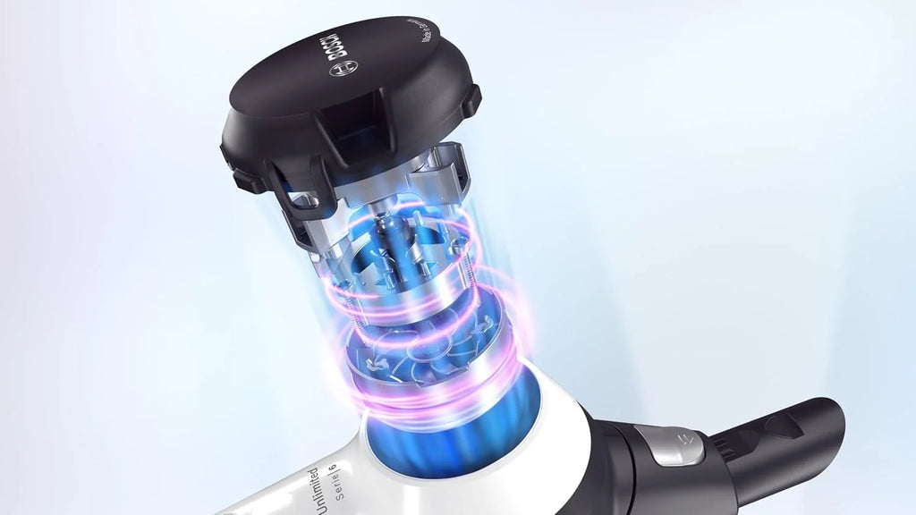 Bosch BBS611AM Unlimited Serie | 6 - Aspirador 2em1 vertical e portátil, sem saco e sem fio, bateria de 18V, cor branco