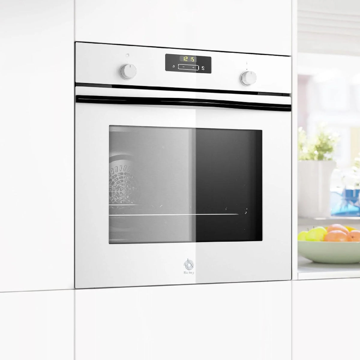 Balay – Forno multifunções, 60 cm de largura, 71L, Série Cristal, Função Air Fryer, Aqualisis, branco, 3HB5159B4
