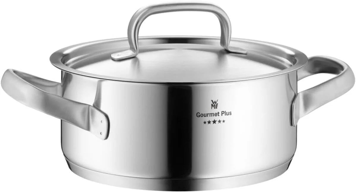 Wmf Gourmet Plus Conjunto de Panelas, Metal, Prateado, 5 peças