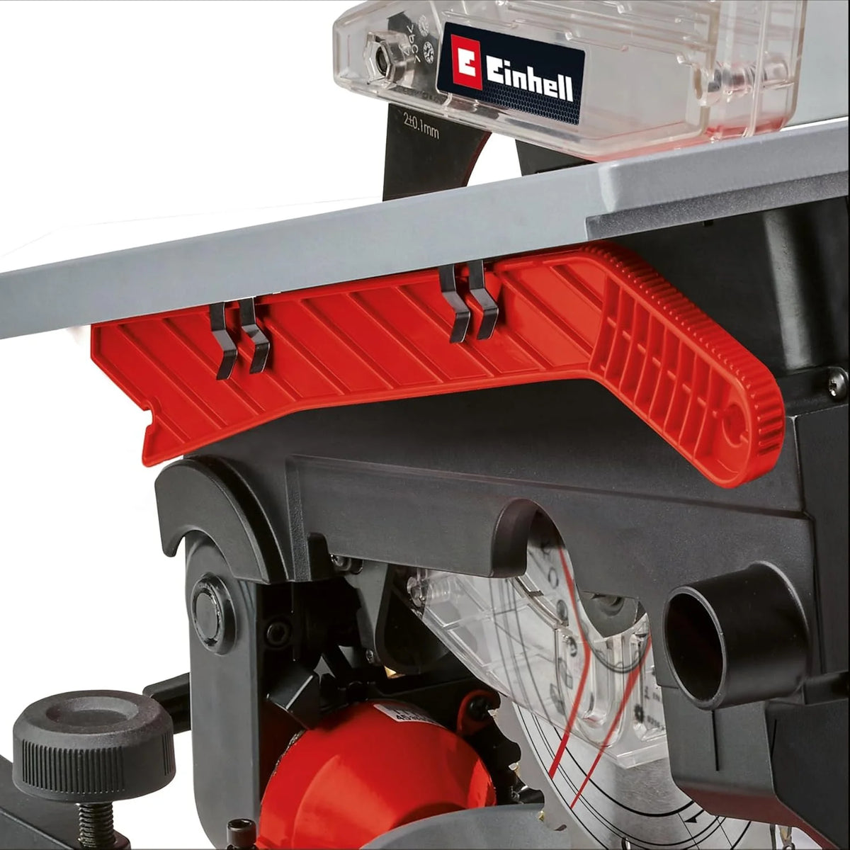 Serra Esquadria e de Mesa Einhell TE-MS 216 T (1500W, lâmina de serra Ø216mm, largura de corte 120mm, profundidade 55mm, inclui laser de linha de corte, função de serra circular de mesa)