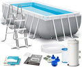Piscina Retangular Intex Prism Frame 4m x 2m x 1m