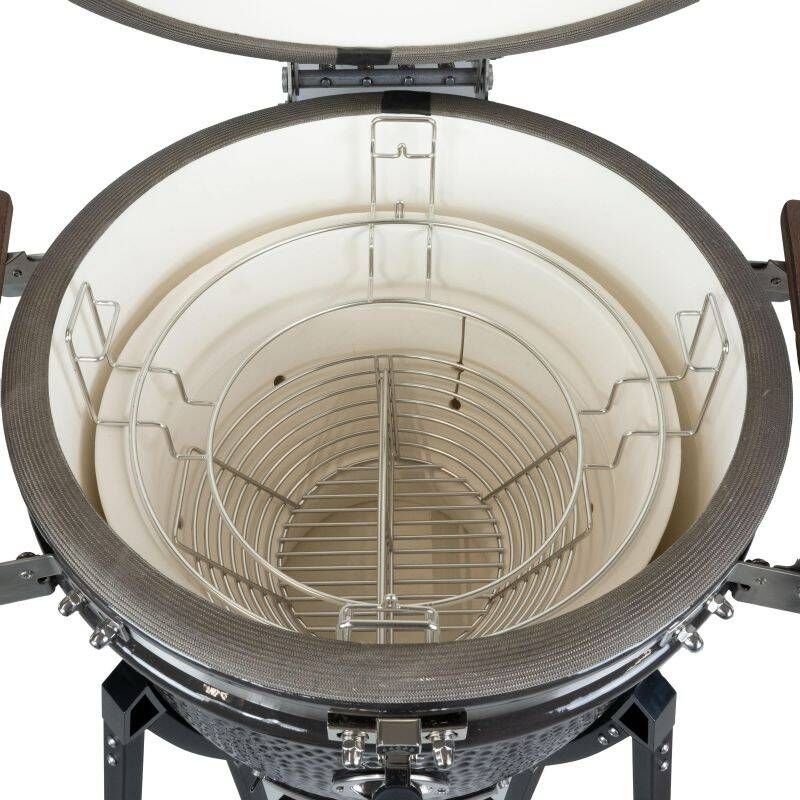 Grizzly Grills Churrasqueira a Carvão 46cm Preta - Ge101
