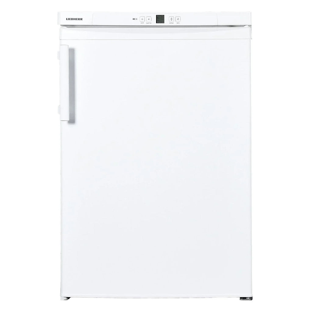 2026 Congelador de encastrar Liebherr GP 1496 Premium sob bancada – 103 litros, classe C, branco